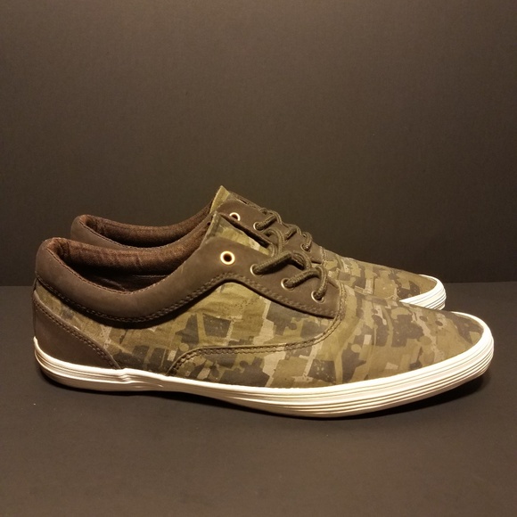 Aldo Other - Aldo Camo Canvas Boat Shoes